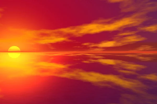 Sunset Abstract Background — Stock Photo, Image