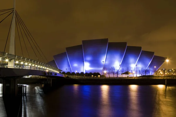 Clyde Auditorium Również Znany Jako Armadillo — Zdjęcie stockowe