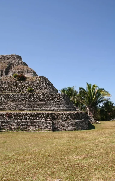 Chacchoben Maya Ruines Mexique — Photo