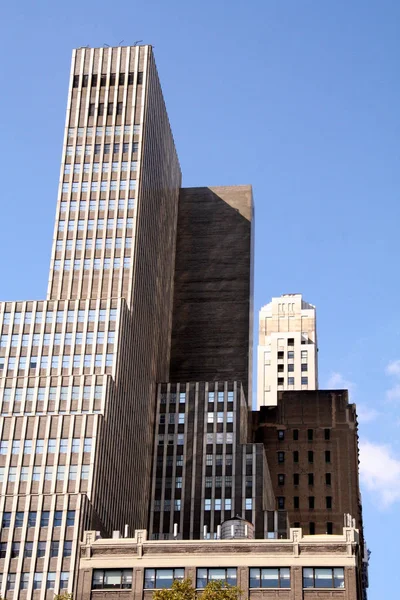 纽约市办公室和公寓大楼 — 图库照片