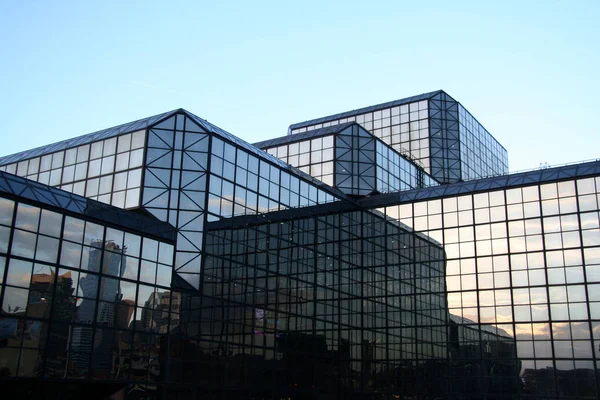 Edificio Vidrio Ciudad Nueva York Javits Center —  Fotos de Stock