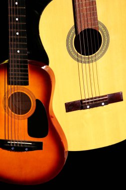 Ülke gitar yakın çekim yukarı