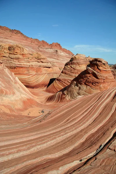 Vermilion Cliffs Rijksmonument Coyote Buttes Utah Arizona — Stockfoto