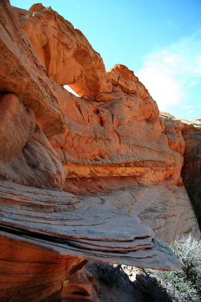 Vermilion Kayalıklarla Ulusal Anıt Çakal Buttes Utah Arizona — Stok fotoğraf