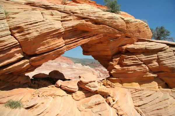 Monument National Des Falaises Vermilion Buttes Coyote Utah Arizona — Photo