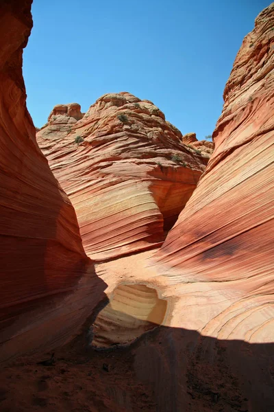 Monument National Des Falaises Vermilion Buttes Coyote Utah Arizona — Photo