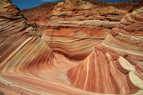 Ohnivý Útesy Národní Památník Sever Coyote Buttes — Stock fotografie