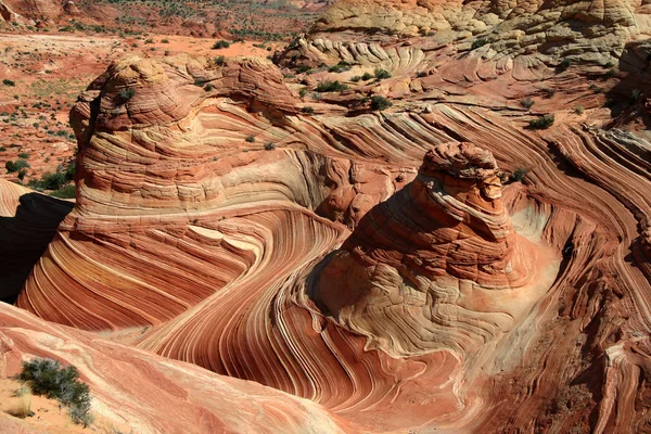 Vermiglio Cliffs National Monument North Coyote Buttes — Foto Stock