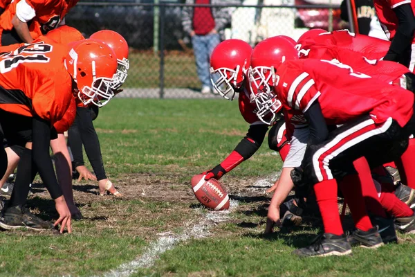 Gioco Calcio Della High School Editoriale — Foto Stock