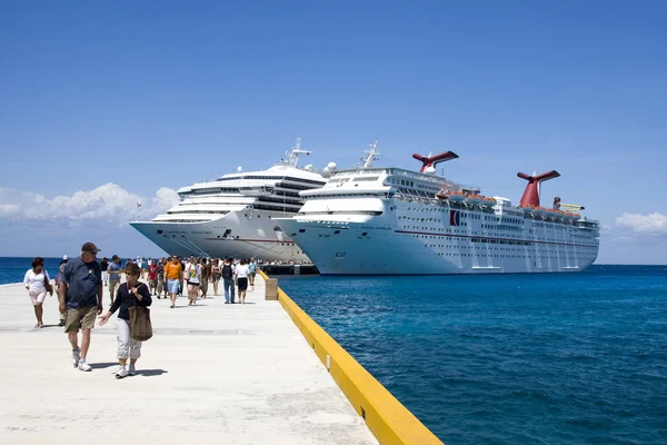 March 22, 2009 - Cozumel, Mexico - Cruise Ships in Port