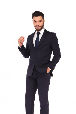 rahat genç iş adamı 