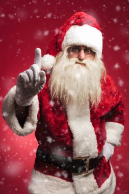 dikkat! Noel Baba kötü çocuklar uyarı