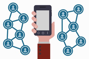 el, smartphone ve sosyal ağlar