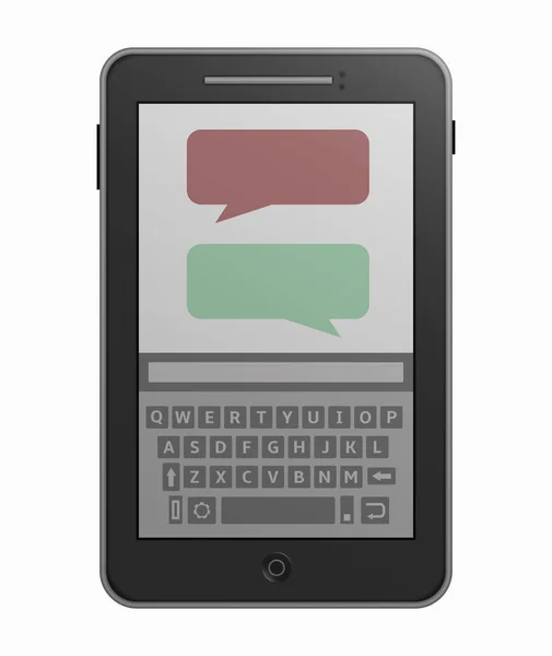 Smartphone und Nachrichten — Stockvektor
