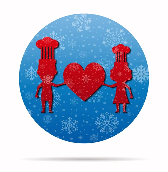 aşk Şef Noel simge daire