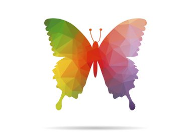 düşük Poli kelebek sinek