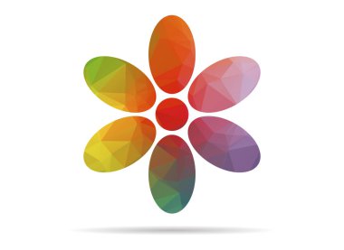 düşük Poli çiçek