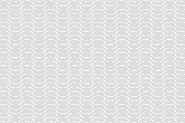 Vodorovné vlnité čáry bílé bezešvé tapety — Stockový vektor