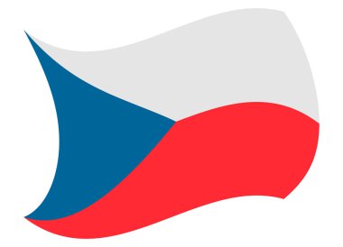 Çek bayrak Rüzgar tarafından taşındı