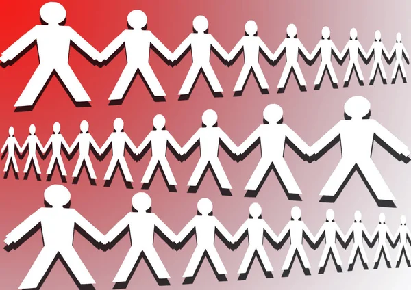 kavramsal görüntü insan siluetleri ile birlikte 4. jpg katıldı