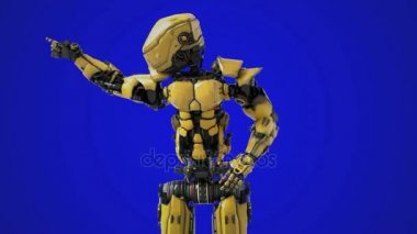 Robot kol böreği yapıyor.