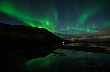 Güzel kuzey ışıkları