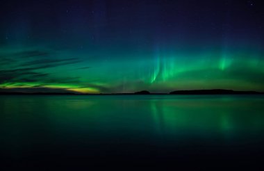 Güzel kuzey ışıkları