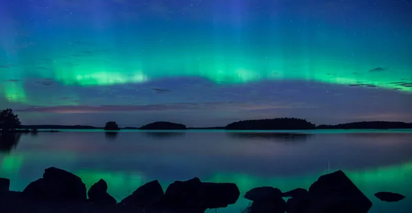 Belles lumières nordiques — Photo