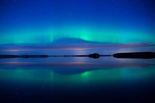 Belles lumières nordiques — Photo