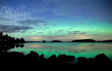 Güzel kuzey ışıkları