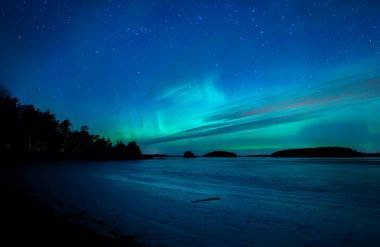 Güzel kuzey ışıkları