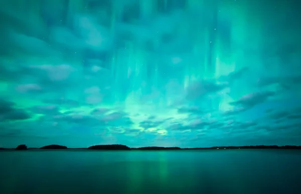 Beautiful northern lights — Stock Photo, Image