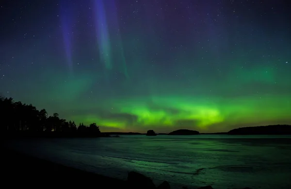Beautiful northern lights — Stock Photo, Image