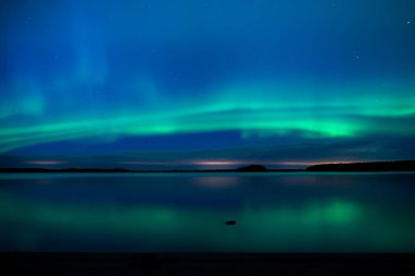 Güzel kuzey ışıkları