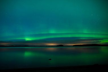 Güzel kuzey ışıkları