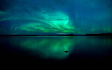 Güzel kuzey ışıkları
