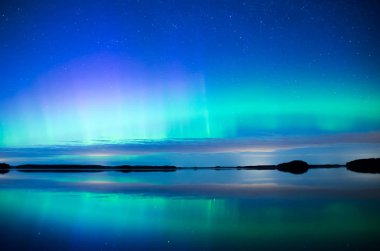 Güzel kuzey ışıkları