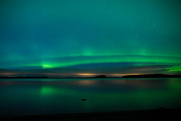 Hermosas luces del norte — Foto de Stock