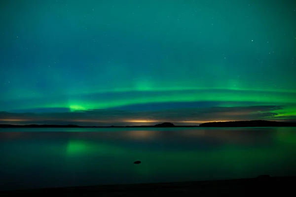 Vackra norrsken — Stockfoto