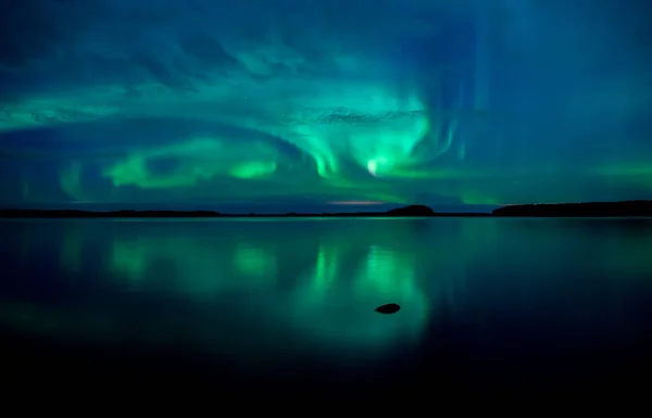 아름다운 북극광 — 스톡 사진