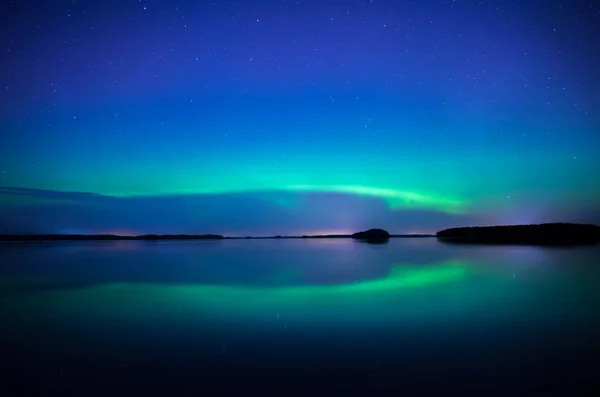 아름다운 북극광 — 스톡 사진