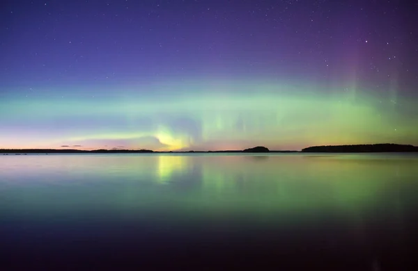 Belles lumières nordiques — Photo