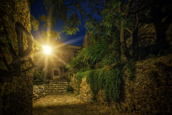 La belle ville du château byzantin de Monemvasia — Photo