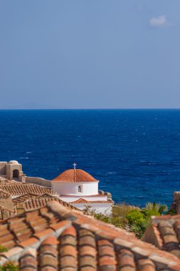 Monemvasia Bizans şehri
