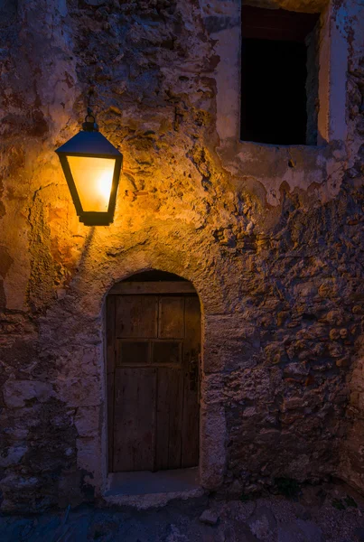 Krásný byzantský hrad město Monemvasia — Stock fotografie