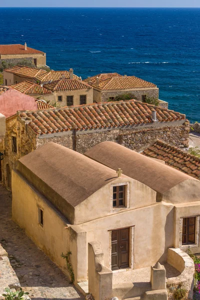 Byzantské město Monemvasia — Stock fotografie