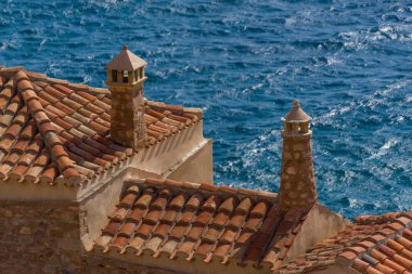 Monemvasia Bizans şehri