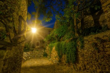 Monemvasia güzel Bizans Kalesi şehir