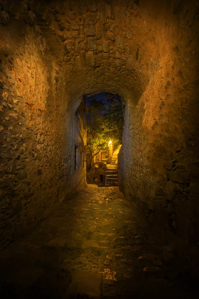 A bela cidade do castelo bizantino de Monemvasia — Fotografia de Stock