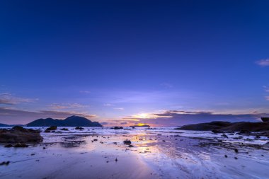 Rawai Güney Phuket dan gündoğumu 